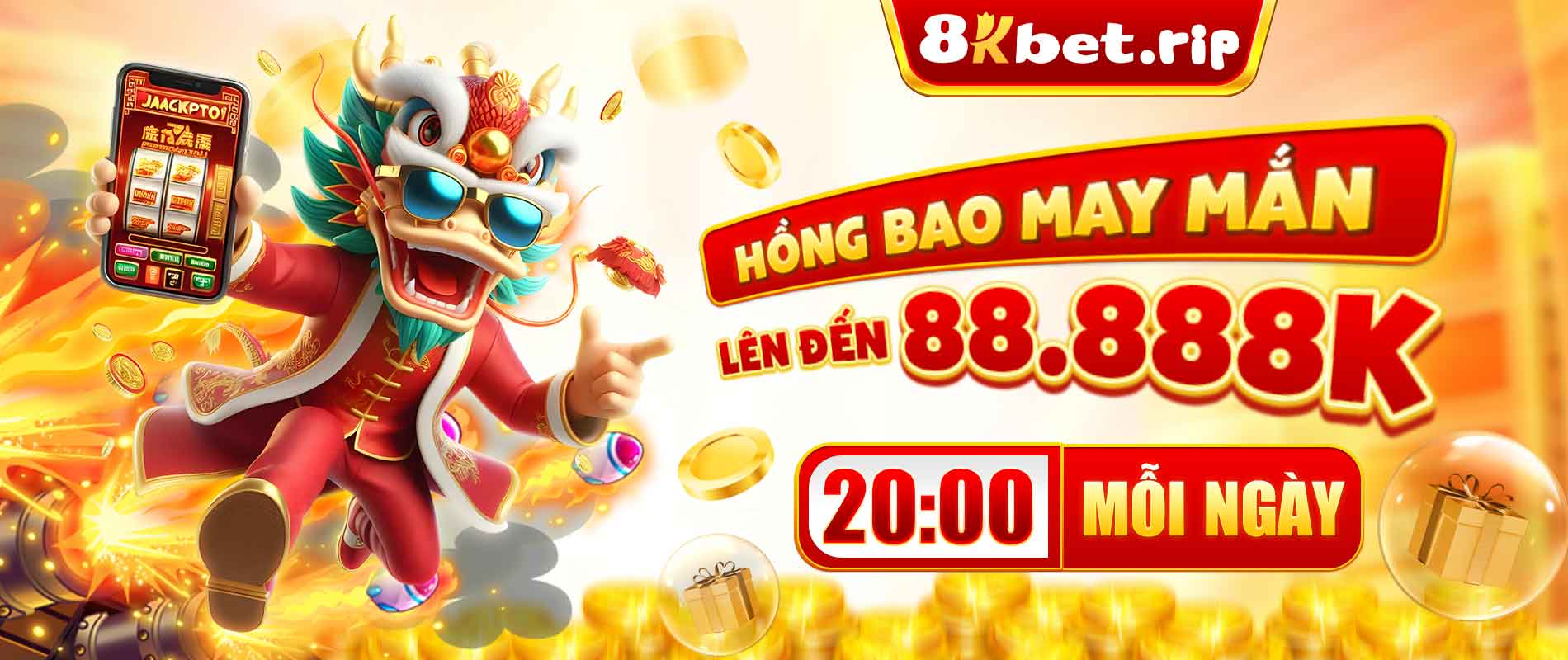 Banner 8kbet nhận hồng bao